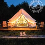 Glamping, uma forma de acampar com luxo e conforto