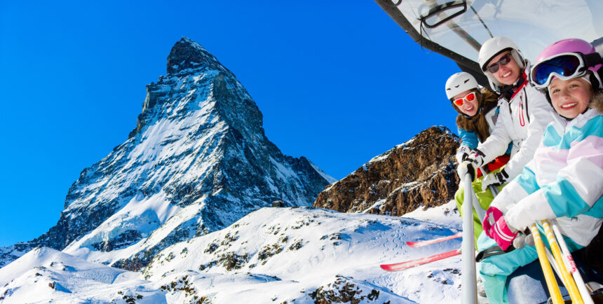 Itália – onde esquiar de avião?